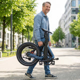 Smart30 Belt Drive Folding E-Bike - street riding