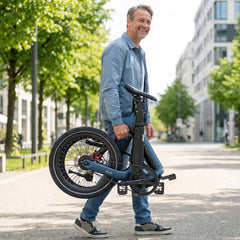 Smart30 Riemenantrieb Klapp-E-Bike - Wartungsarm - Grau