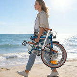 Smart20 Ultra-Light Folding E-Bike - street riding