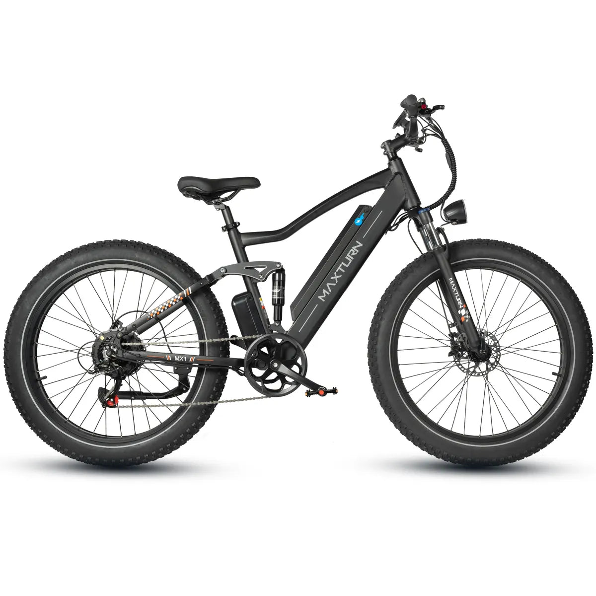 MX1 Off-Road Fat Tire E-Bike - beach sand riding