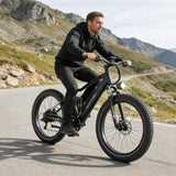MX1 Off-Road Fat Tire E-Bike - off-road trail