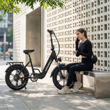 Literider 2.0 Folding Fat Tire E-Bike - studio shot