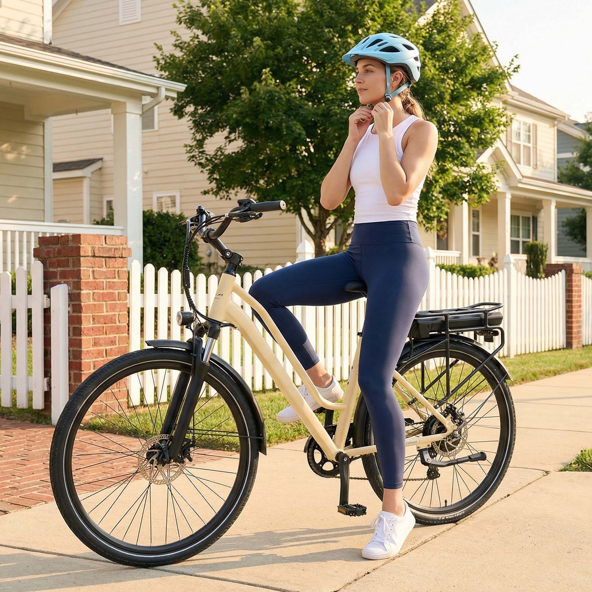 Urban 7 Commuter E-Bike - side profile