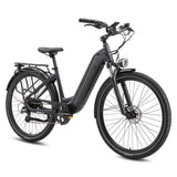 Marathon Long-Range City E-Bike - side profile white