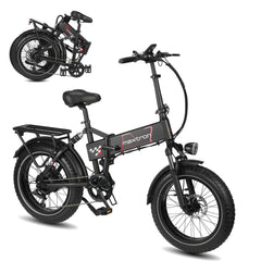  Polaris Vollgefedertes Fatbike - 20x4.0 - Camouflage/Schwarz