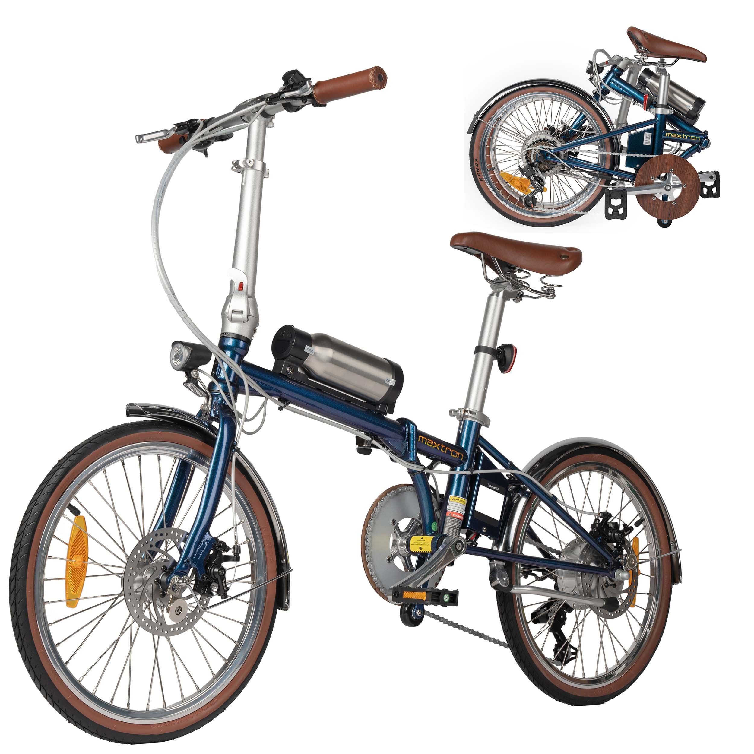 Smart20 Ultra-Light Folding E-Bike - Shimano 7-speed