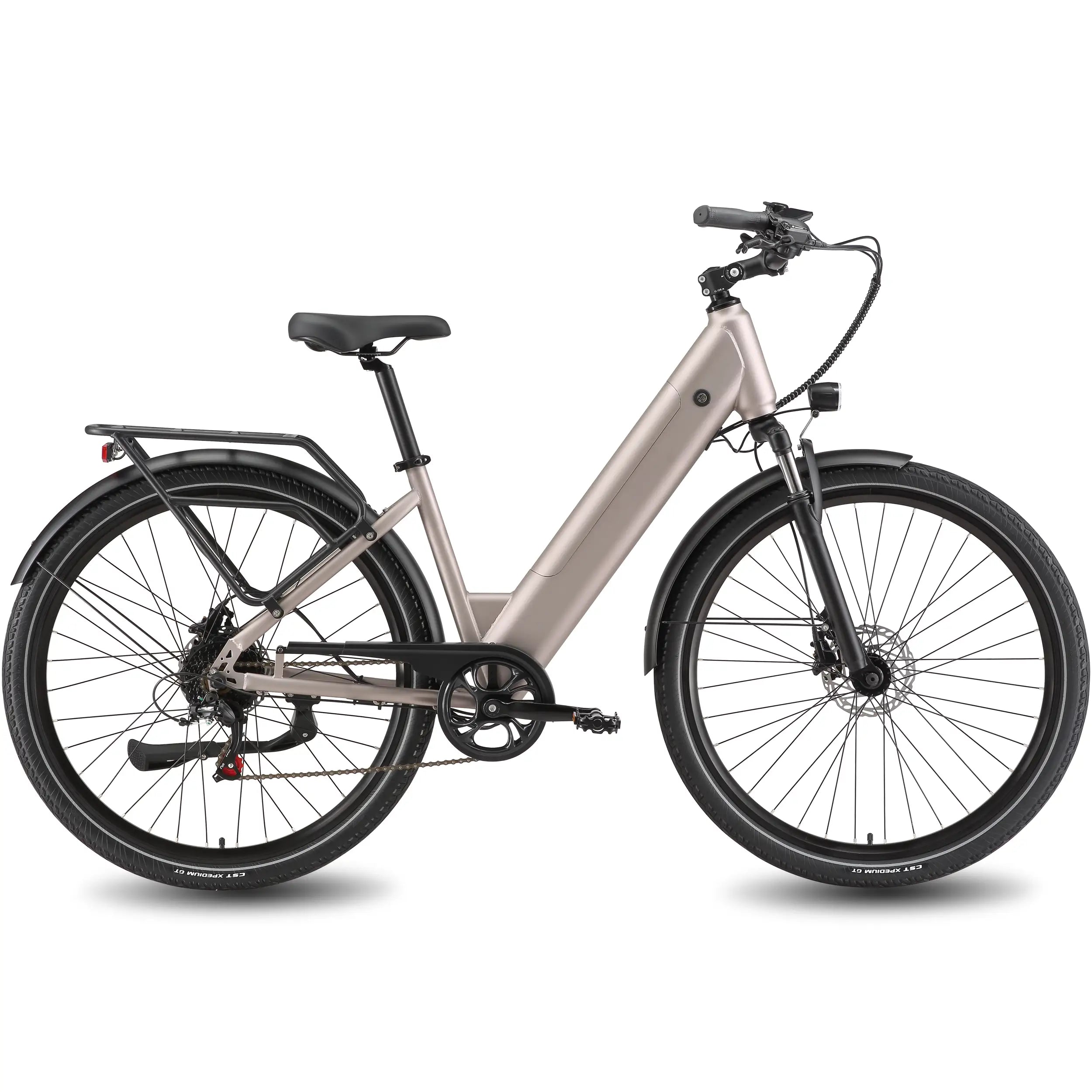 Lira Long Range City E-Bike - hydraulic disc brake