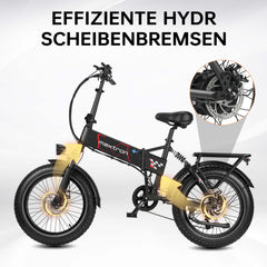  Polaris Vollgefedertes Fatbike - 20x4.0 - Camouflage/Schwarz