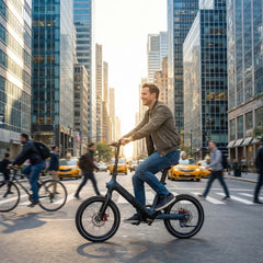 Smart30 Riemenantrieb Klapp-E-Bike - Wartungsarm - Grau