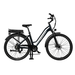 Urban 7 Pendler-E-Bike - 70 km Reichweite - Blau/Schwarz