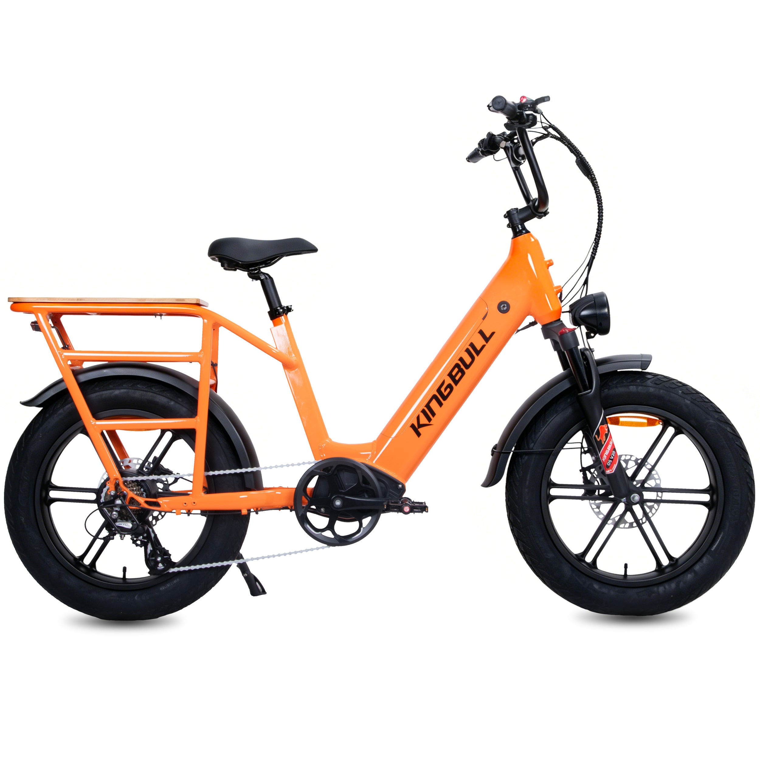 Voyager 2.0 750W Fat Tire E-Bike - hydraulic disc brake